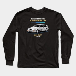 Sierra RS Cosworth Retro Classic Long Sleeve T-Shirt